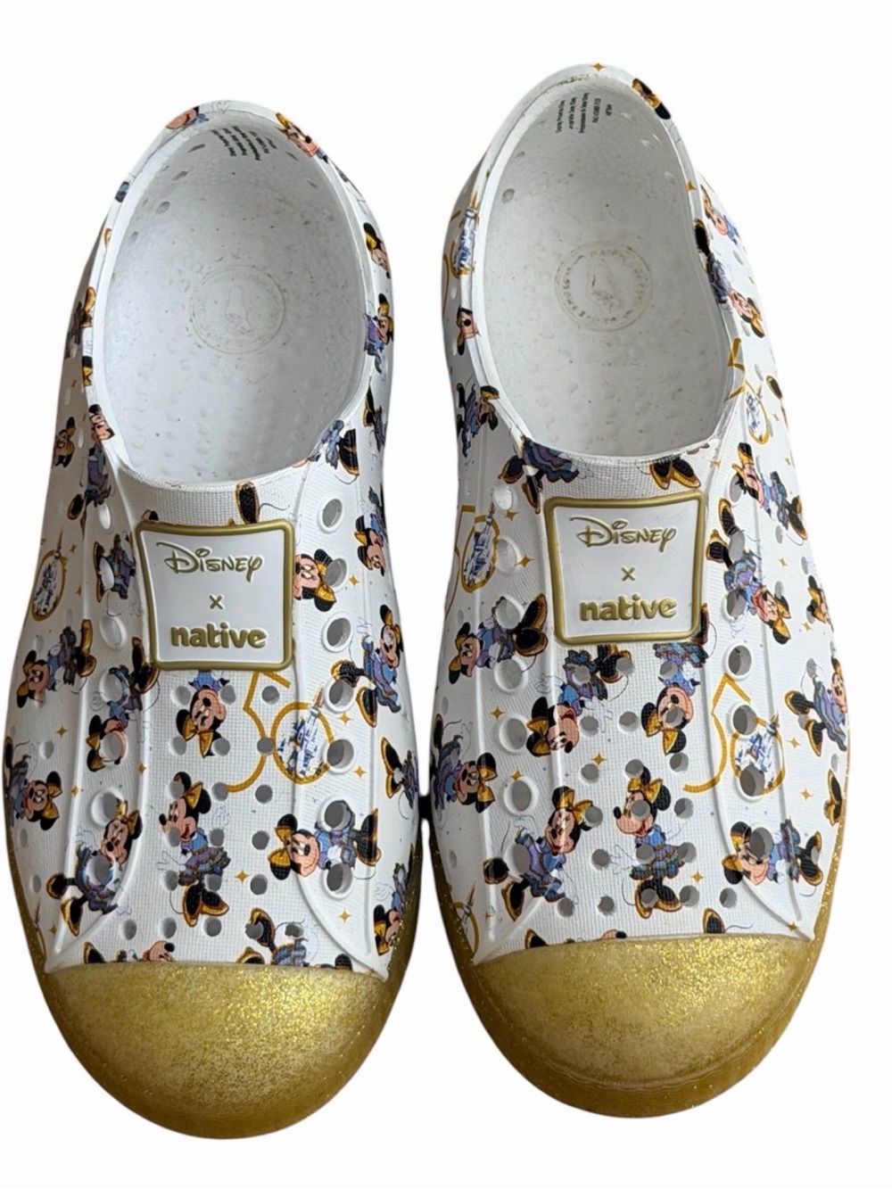 Disney x Native Mickey Minnie 50th Anniversary Shoes Kids